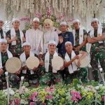 Meriahkan Pernikahan Prajurit, Tim Hadrah Ajen Divif 2 Kostrad