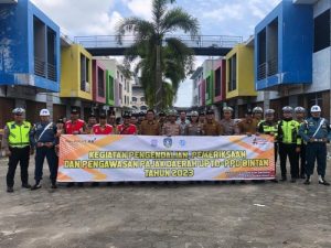 Sinergitas Denpom Lanal Bintan Bersama Stakeholder Terkait Turut Serta Laksanakan Razia Kendaraan Bermotor