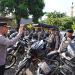 Kapolres Metro Jakarta Timur Kombes Pol. Leonardus Simarmata Mengecek Semua Kendaraan Yang Masih Siap Pakai