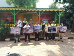 Babinsa Kebon Kacang Bersama Tiga Pilar Melaksanakan Kegiatan Sosialisasi  Tentang Penyalahgunaan Narkoba