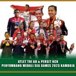 Ini Daftar Atlet TNI AD dan Anggota Persit KCK Penyumbang 21 Medali Pada SEA Games 2023 Kamboja