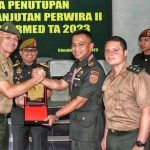 Bersaing di Lembaga Pendidikan, Perwira Yonarmed 9 Kostrad Raih Peringkat Pertama