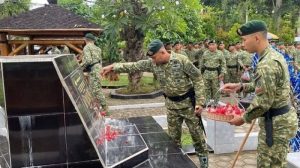 Ziarah Kenang Jasa Pahlawan, Peringatan HUT Ke-61 Yon Zipur 10 Kostrad