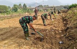 HUT Kodam III/Siliwangi, Dansektor 8 Citarum Pimpin Penanaman Pohon Khas Citarum