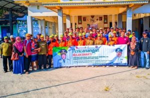 Dukung Program BBGRM, Babinsa Sumberrejo Bojonegoro Bersama Warga Mlinjeng Karya Bakti Bersama