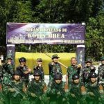 Pangdivif 3 Kostrad Tinjau Latihan Pratugas Satgas Yonif PR 433 Divif 3 Kostrad