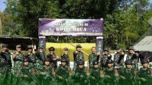 Pangdivif 3 Kostrad Tinjau Latihan Pratugas Satgas Yonif PR 433 Divif 3 Kostrad