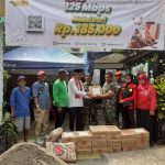 Wujud Kemanunggalan TNI dan Rakyat, Kodim 0505/JT, Gelar Karya Bhakti Bersama Masyarakat