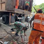 Babinsa Koramil 05/Tanah Abang Turut dalam pelaksanaan kerja bhakti diwilayah binaan