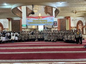 Polda Metro Jaya Gelar Majelis Taklim Polwan