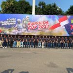 Polda Metro Jaya Sambut HUT Bhayangkara ke-77 Gelar Lomba Ketangkasan Bermotor