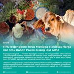 TPID Bojonegoro Terus Menjaga Stabilitas Harga dan Stok Bahan Pokok Jelang Idul Adha