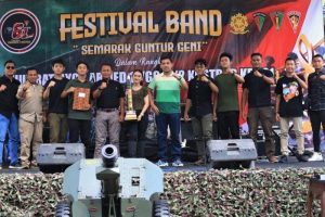 Sambut HUT Ke-61, Yonarmed 11 Kostrad Gelar Festival Band Tingkat SMA/SMK Se-Kabupaten Magelang dan Sekitarnya