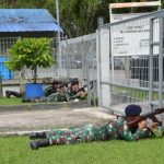 Kolat Koarmada I Laksanakan Uji Terampil Gladi Tugas Tempur P1 dan P2 Untuk Mengasah Kemampuan Prajurit Lanal Dumai