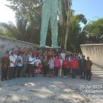 Polsek Silaen Pengamanan Kunjungan Anggota Komisi III DPR RI Ke Monumen Pahlawan D.I Panjaitan