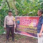 Ops Bina Karuna Toba 2023, Bhabinkamtibmas Polsek Porsea Berikan Himbauan Karhutla Kepada Masyarakat