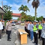 Polres Toba Gelar Tes Urine Dadakan Kepada Seluruh Jajaran Personil