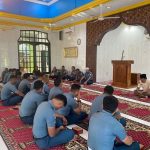 Dalam Rangka Pembinaan Iman dan Taqwa Kepada Tuhan YME, Prajurit Lanal Bintan Laksanakan Kauseri Agama