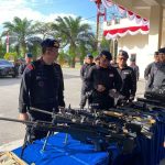 Jelang Pemilu 2024, Dansat Brimob Polda Kaltim Cek Kesiapan Personel, Kendaraan dan Peralatan