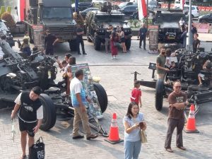 Pameran Alutsista TNI Yang Digelar KOREM 052/wkr Tampilkan Perlengkapan Tempur TNI