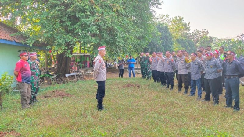 Penanaman Pohon dalam Rangka HUT RI Ke-78 di Bendungan Koja Jatiasih