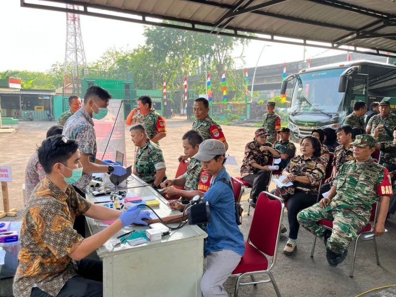 Bantu Ketersediaan Darah, RSPAD Gatot Soebroto Bersama Kodim 0502/JU Gelar Donor Darah