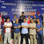 Jodi Ramadhan Personel Detasemen Gegana Raih Medali Emas pada Cabang Olahraga Tinju Porprov VI Babel