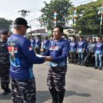 Danlantamal XII Melepas Kontingen Peserta Expedisi Maritim 2023 Route Putih