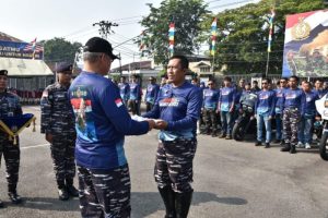 Danlantamal XII Melepas Kontingen Peserta Expedisi Maritim 2023 Route Putih