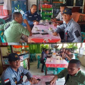 Kasi Humas AKP B. Samosir Bersama personil Si Humas Bripda F. Situngkir Melaksanakan Cooling System