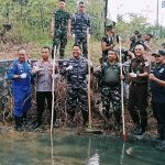 Lanal Bintan Bersama Unsur FKPD Bintan Menyelenggarakan Program Kali Bersih (Prikasih)