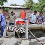 Kapolres Metro Bekasi Kota Berikan Bibit Lele kepada Masyarakat Kampung Tangguh Anti Narkoba RW 26 Kelurahan Pejuang