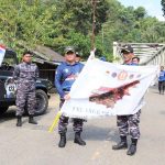 Bendera Expedisi Maritim 2023 Tiba di Banjarmasin dan Telusuri Sejarah Perjuangan Divisi IV ALRI Kalimantan