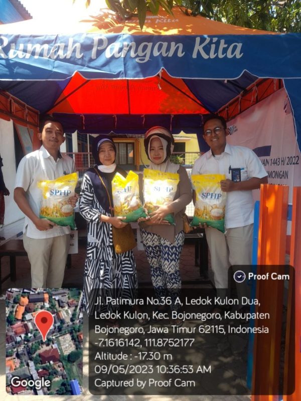 Pemkab Bojonegoro dan Bulog Terus Bersinergi Pastikan Harga Beras Sesuai HET