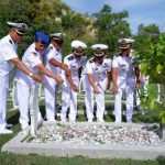 Prajurit Lanal Lhokseumawe Laksanakan Ziarah Rombongan di TMPN Kota Lhokseumawe