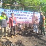 Serda Ali Fardi Bersama Tiga Pilar Sosialisasi Tidak Membakar Sampah Sembarangan