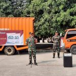 Dandim 0502/JU Pimpin Apel Pengamanan VVIP Presiden RI Di Kelapa Gading