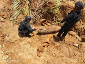 Personel Jibom Detasemen Gegana Lakukan Disposal Demi Rasa Aman dan Nyaman Bagi Masyarakat