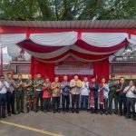 Kunker ke Polsek Balige, Kapolres Toba di Dampingi Ketua Bhayangkari Cabang Toba Ny Desi Taufiq Hidayat Thayeb