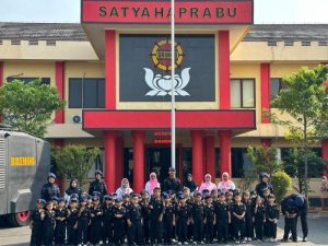 Brimob Sahabat Anak, kedatangan TK kemala Bhayangkari 04 ke Mako Brimob Banten