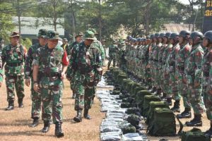 Danrindam Jaya Kolonel Inf Suwondo, S.I.P.,M.Han Membuka Latihan Olah Yudha Prodi Dikmata TNI AD Gel I TA. 2023