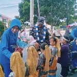 Danlanal Bintan Didampingi Ketua Cabang 5 Korcab IV DJA I Laksanakan Kunker Ke Yayasan TK Hang Tuah 03 Batam