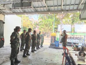 Danramil 03/Senen Berikan Arahan Pada Apel Pagi Seluruh Anggota Koramil
