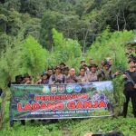 Brimob Aceh Bersama TIM Gabungan Musnahkan Ladang Mariyuana (GANJA)
