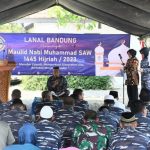 Pangkalan TNI AL Bandung Peringati Maulid Nabi Muhammad SAW Tahun 1445 H/2023 M
