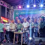 Semarak HUT TNI Ke-78 Koramil 03/Senen Bersama Mitra Dan Pelaku UMKM Menggelar Panggung Hiburan Serta Bazar Murah