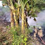 Peduli Lingkungan, Polres Metro Tangerang Kota Ingatkan Warga Tidak Sembarang Bakar Sampah dan Ban Bekas