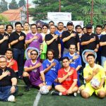 Perkuat Sinergisitas, Polri dan Jurnalis Gelar Seven Soccer