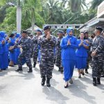 Danlanal TBA Awali Tugas Dengan Entry Briefing Kepada Seluruh keluarga Besar Lanal TBA