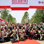 Dankorbrimob Hadiri Kegiatan Bantuan Kemanusian Yang Digelar Oleh Akabri 90